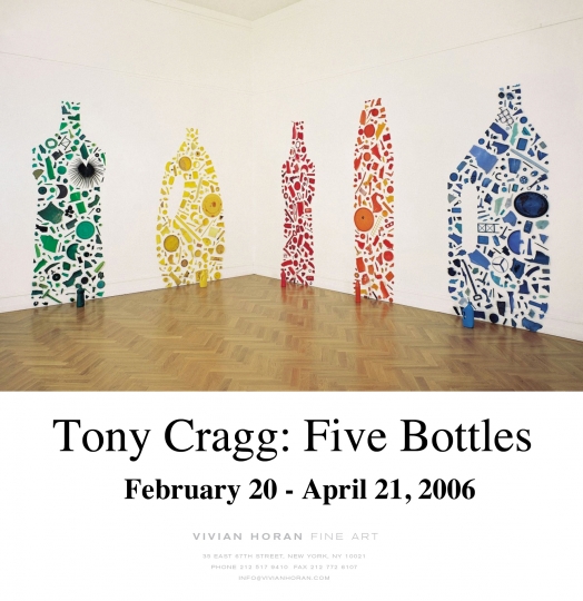 Tony Cragg: Five Bottles