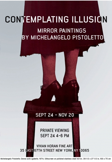 Contemplating Illusion: Mirror paintings by Michelangelo Pistoletto